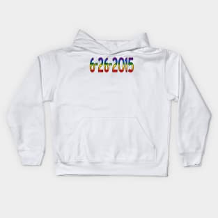 June 26, 2015 SCOTUS Same Sex Marriage Decision Kids Hoodie